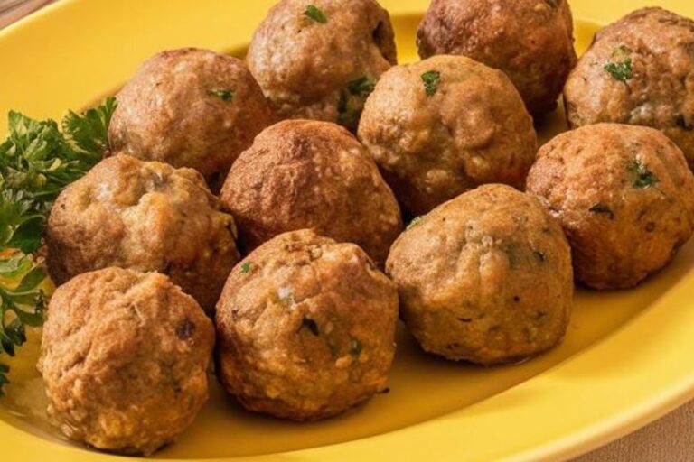 Albóndigas Veganas de Calabacín y Garbanzo