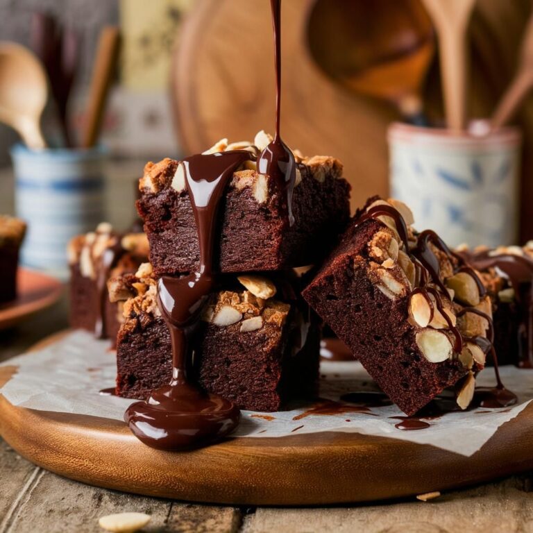 Brownies Veganos de Chocolate y Almendra