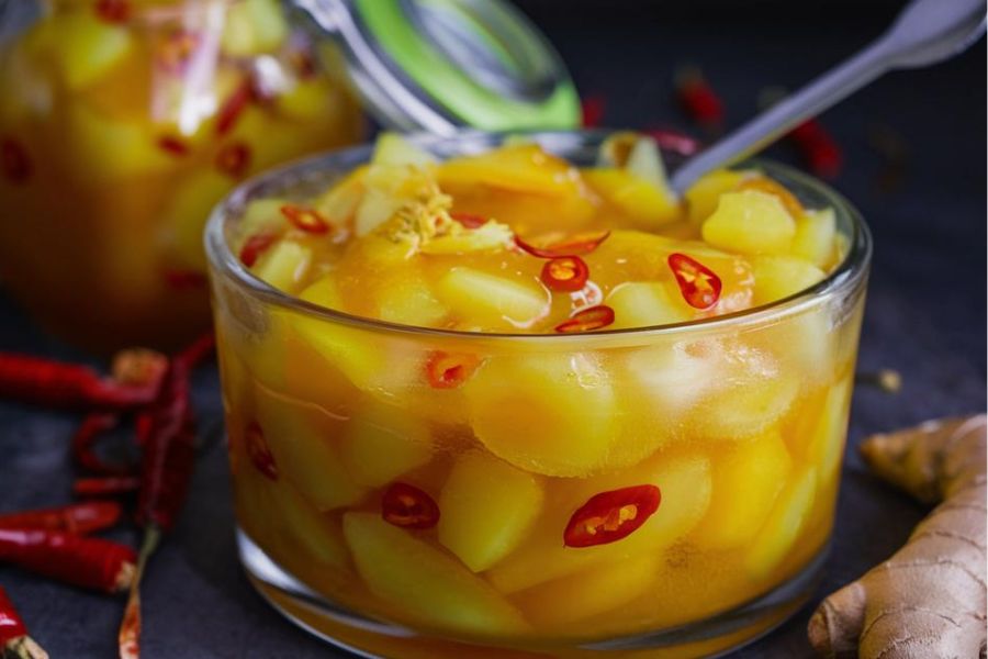 Chutney de Mango y Jengibre