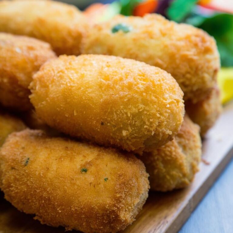 Croquetas Veganas de Papa y Espinaca