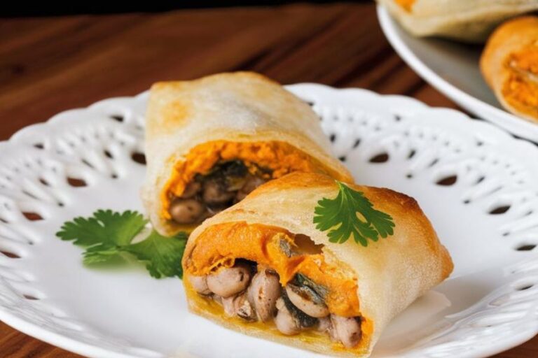 Empanadas Veganas de Calabaza y Frijoles