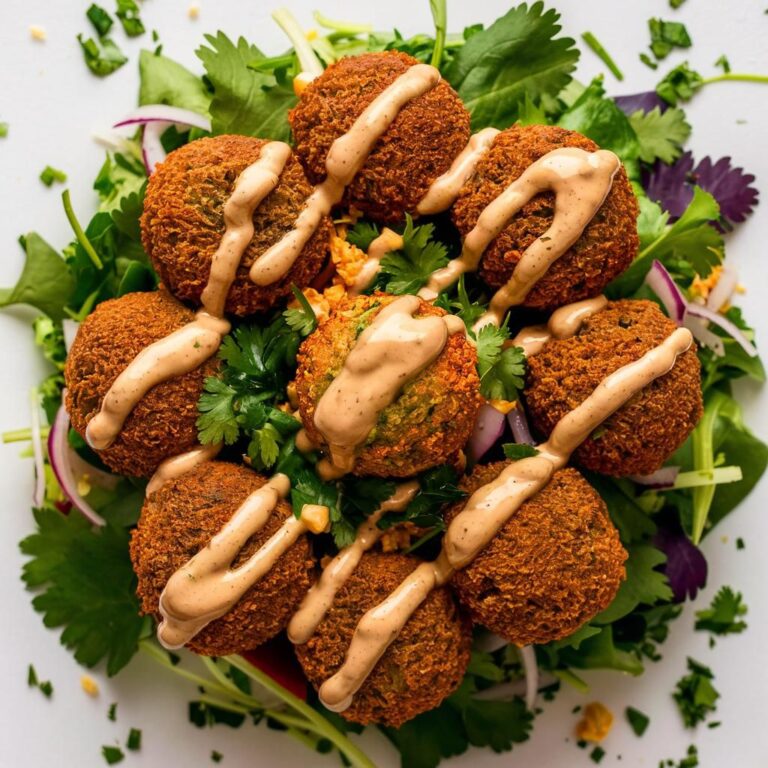 Falafel Vegano con Salsa Tahini