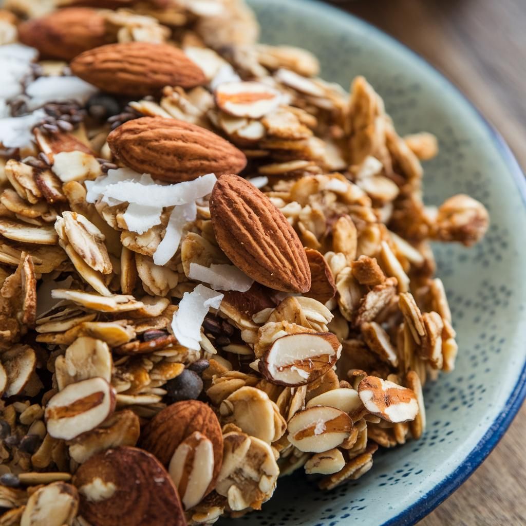 Granola Vegana de Almendra y Coco