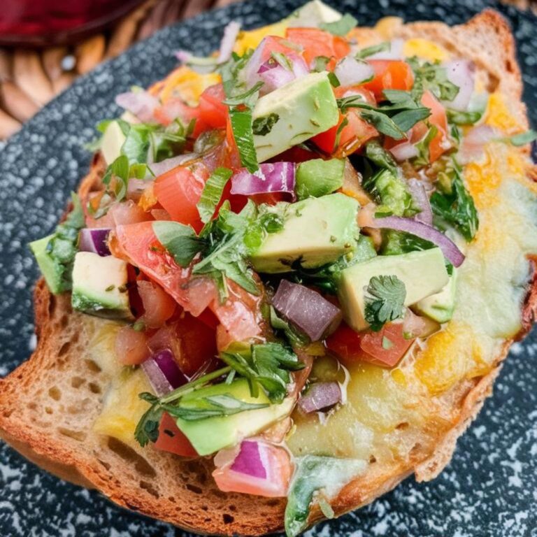 Molletes Veganos con Pico de Gallo