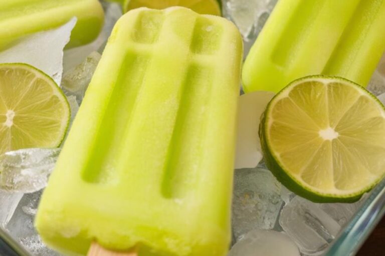 Paletas Veganas de Limón y Chía