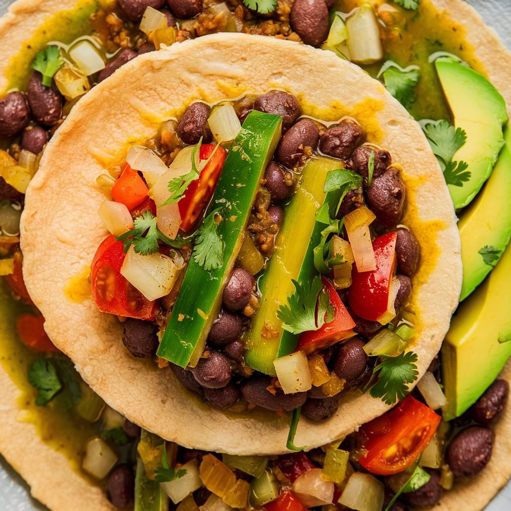 Sopes Veganos de Frijoles y Nopal