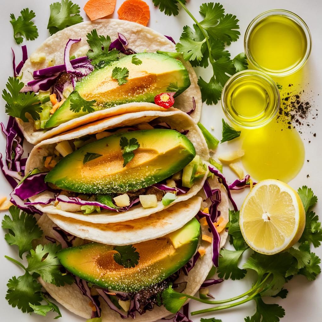 Tacos Veganos de Jícama y Aguacate