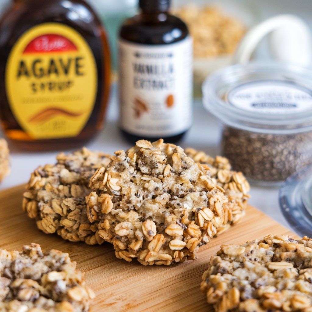 Galletas Veganas de Avena y Chía