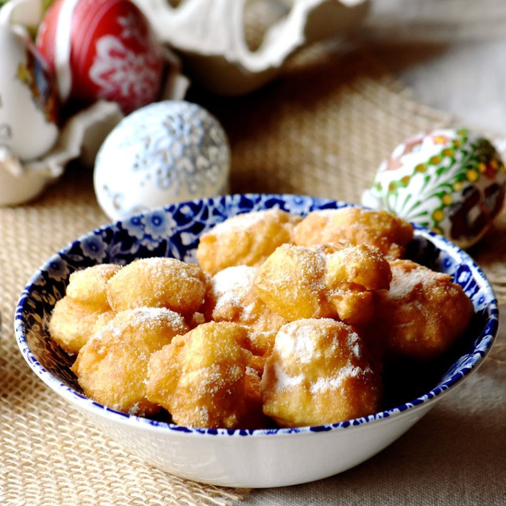 Buñuelos Veganos de Viento con Azúcar de Coco