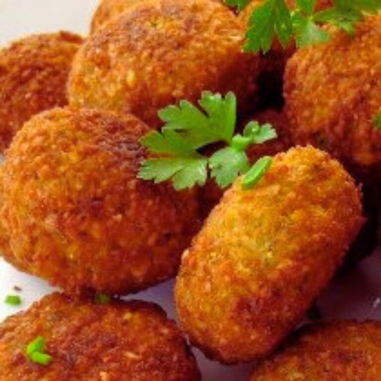 Croquetas Veganas de Calabacitas y Garbanzos