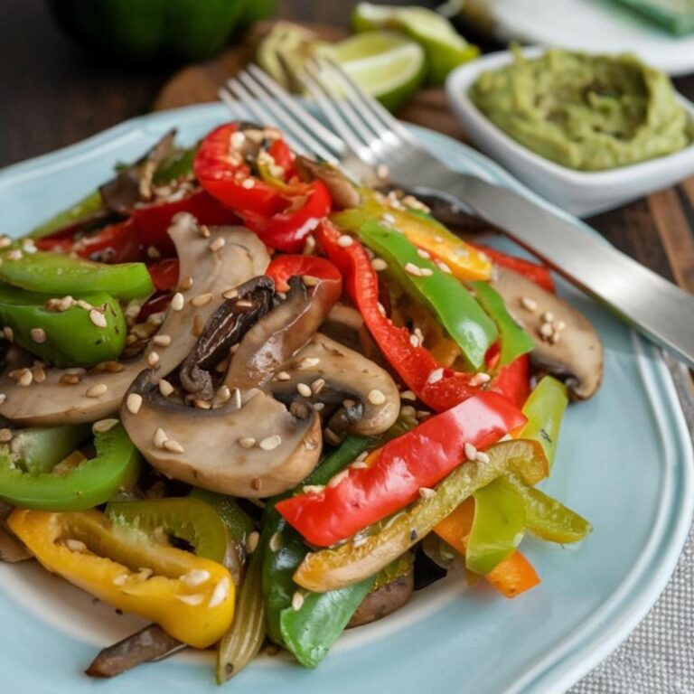 Fajitas Veganas de Nopal y Calabacitas