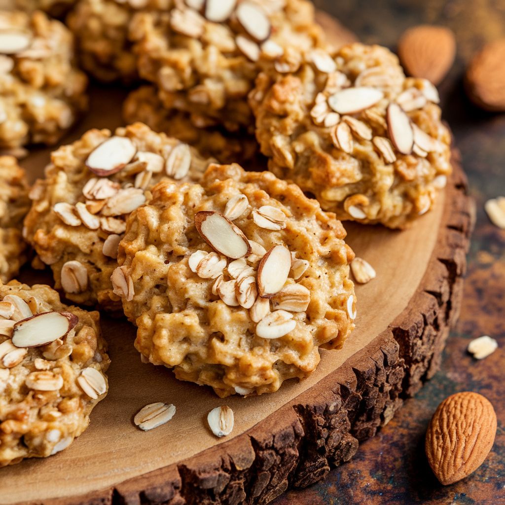 Galletas Veganas de Avena y Almendras