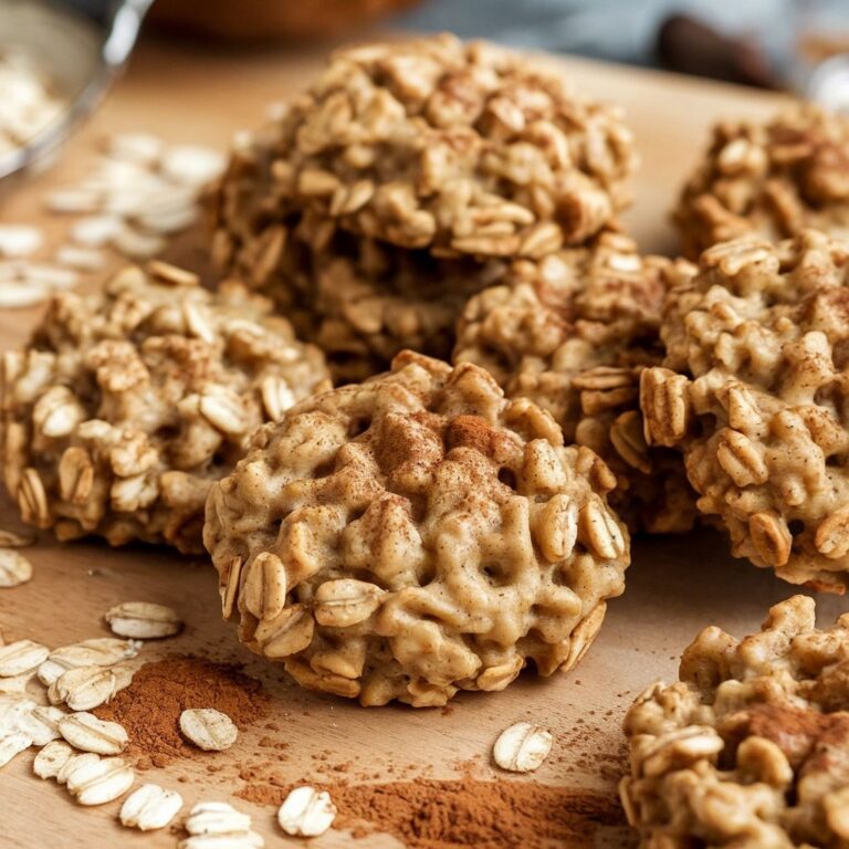 Galletas Veganas de Avena y Canela