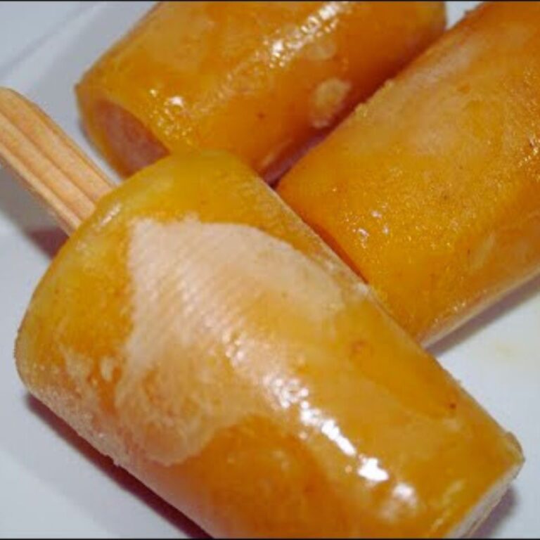 Paletas Veganas de Piña con Chile