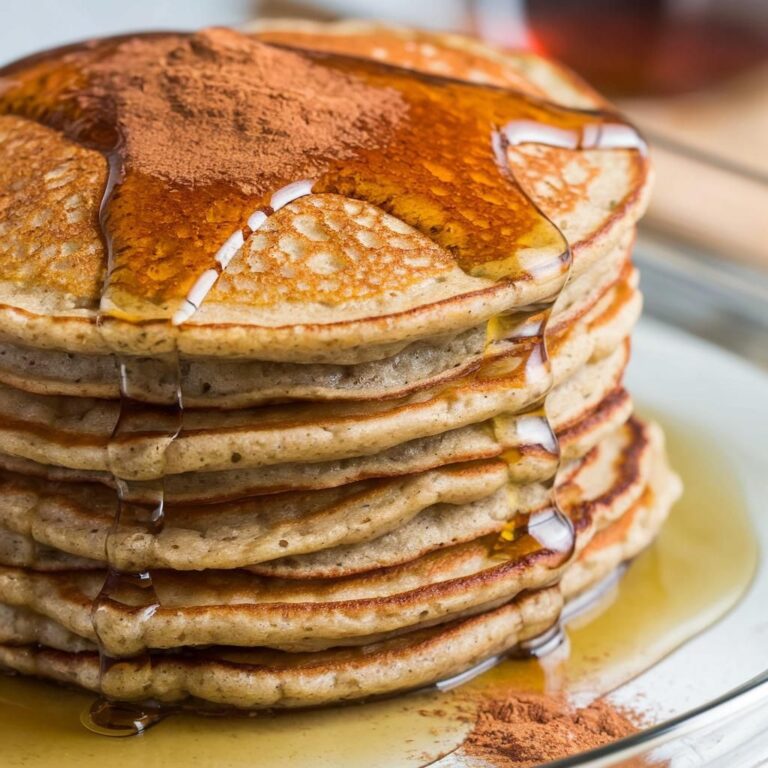 Pancakes Veganos de Amaranto y Canela