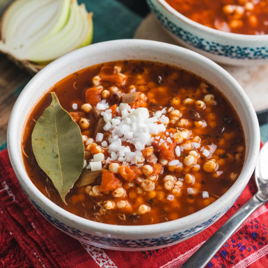 Pozole Vegano Rojo