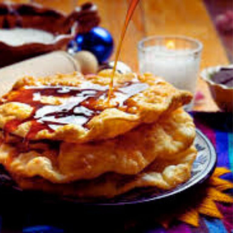 Buñuelos Veganos con Jarabe de Piloncillo y Canela Navideño