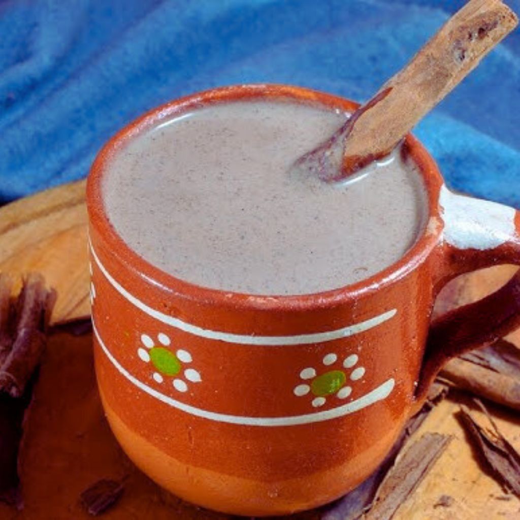 Champurrado Vegano con Chocolate Amargo Navideño