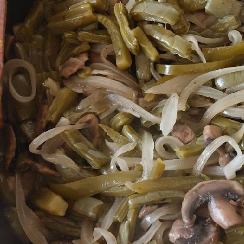 Fajitas Veganas de Nopal y Champiñones con Salsa Navideña